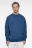 Свитшот oversize базовый из футера без утепления - цвет синий - 2