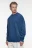 Свитшот oversize базовый из футера без утепления - цвет синий - 3