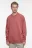 Свитшот oversize базовый из футера без утепления - цвет красный - 2