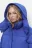Куртка oversize стеганая утепленная с капюшоном - цвет синий - 8