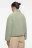 Толстовка oversize из флиса с воротником на молнии - цвет серый - 4