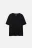 Футболка oversize из мерсеризованного хлопка - цвет черный - 7