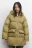 Куртка-пуховик oversize на натуральном утеплителе - цвет зеленый - 2