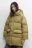 Куртка-пуховик oversize на натуральном утеплителе - цвет зеленый - 3
