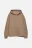 Худи oversize утепленная с капюшоном и карманом - цвет бежевый - 8