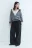 Толстовка на молнии oversize с вареным эффектом - цвет серый - 6