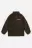 Куртка oversize дутая из вельветовой ткани - цвет зеленый - 10