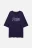 Футболка oversize с принтом в стиле метаверс - цвет фиолетовый - 10