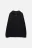 Худи oversize на молнии с капюшоном и начесом - цвет черный - 7