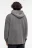 Худи oversize с начесом и состаренным эффектом - цвет серый - 5