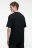 Футболка oversize с принтом-надписью - цвет черный - 3