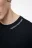 Футболка oversize с принтом-надписью - цвет черный - 6