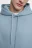 Худи oversize хлопковая с флисовым утеплением - цвет голубой - 6