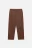 Брюки-джоггеры флисовые с поясом на завязках - цвет коричневый - 8