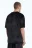 Футболка oversize из бархатной ткани - цвет черный - 7