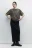 Футболка oversize рваная с вареным эффектом - цвет зеленый - 5
