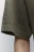 Футболка oversize рваная с вареным эффектом - цвет зеленый - 7