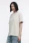 Футболка oversize хлопковая базовая - цвет бежевый - 3