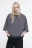 Футболка oversize из модала - цвет серый - 2