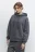 Толстовка HOODY оверсайз с капюшоном - цвет серый - 2