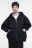 Худи oversize на молнии из неопрена - цвет черный - 3