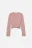 Джемпер вязаный с состаренным эффектом - цвет розовый - 9