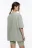 Футболка oversize спортивная с вышивкой - цвет зеленый - 4