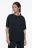 Футболка oversize спортивная гладкая - цвет черный - 3