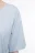 Футболка oversize домашняя трикотажная - цвет голубой - 7