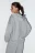 Худи на молнии оверсайз домашняя с капюшоном - цвет серый - 4