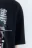 Футболка oversize с принтом Атака титанов - цвет черный - 8
