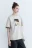 Футболка oversize с принтом Атака титанов - цвет бежевый - 5