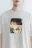 Футболка oversize с принтом Атака титанов - цвет бежевый - 7