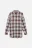 Рубашка oversize фланелевая в клетку - цвет серый - 8