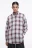 Рубашка oversize фланелевая в клетку - цвет серый - 2