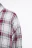 Рубашка oversize фланелевая в клетку - цвет серый - 6
