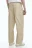 Брюки прямые хлопковые - цвет бежевый - 4
