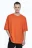Футболка oversize хлопковая - цвет оранжевый - 2