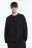Лонгслив oversize с состаренным эффектом - цвет черный - 3