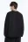 Лонгслив oversize с состаренным эффектом - цвет черный - 5