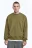 Свитшот oversize базовый утепленный - цвет зеленый - 3