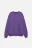 Свитшот oversize базовый утепленный - цвет фиолетовый - 10
