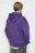 Худи oversize утепленная с принтом - цвет фиолетовый - 5