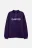 Толстовка oversize с принтом-надписью - цвет фиолетовый - 8