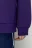 Толстовка oversize с принтом-надписью - цвет фиолетовый - 7
