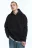 Худи oversize утепленная с капюшоном - цвет черный - 3
