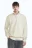 Толстовка oversize с воротником на молнии - цвет бежевый - 1