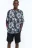 Футболка oversize спортивная из сетки - цвет мультиколор - 2