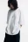 Футболка oversize хлопковая однотонная - цвет белый - 1