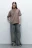 Футболка oversize однотонная из футера - цвет бежевый - 5